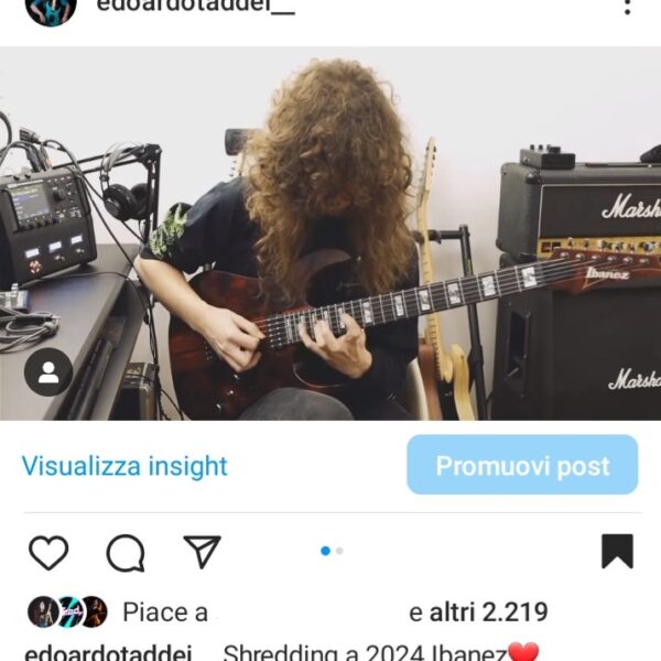 2024 Ibanez lick | Instagram video transcription
