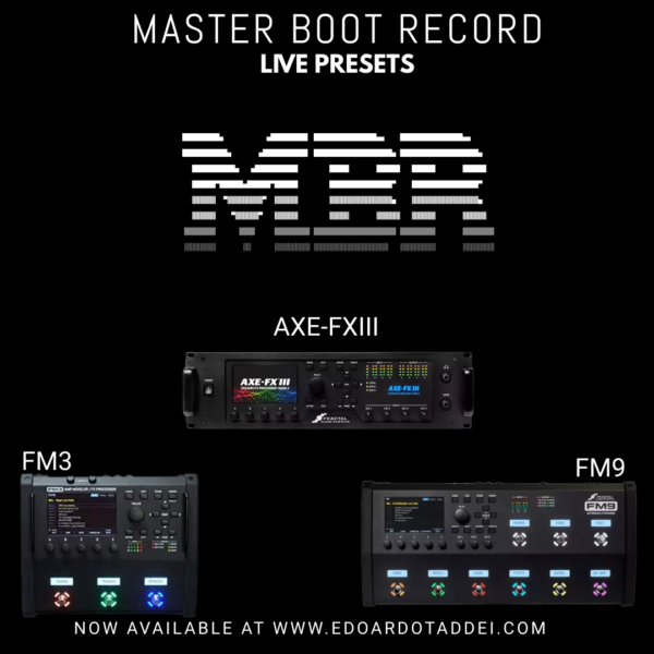 Master Boot Record - Live Preset